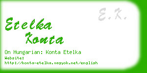 etelka konta business card